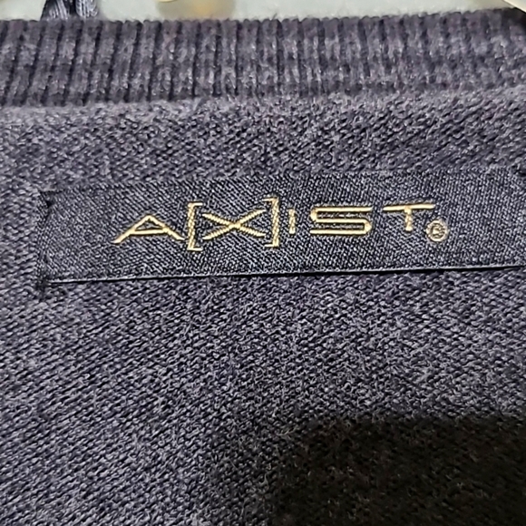 AXIST Men's Charcoal Gray V-Neck Long Sleeve Sweater - Size XXL‎ - Picture 6 of 11